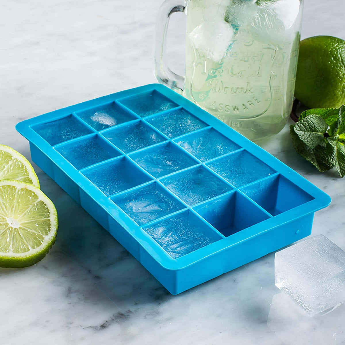 Silicone rice cube tray