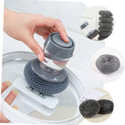 Soap Dispensing Palm Brush
